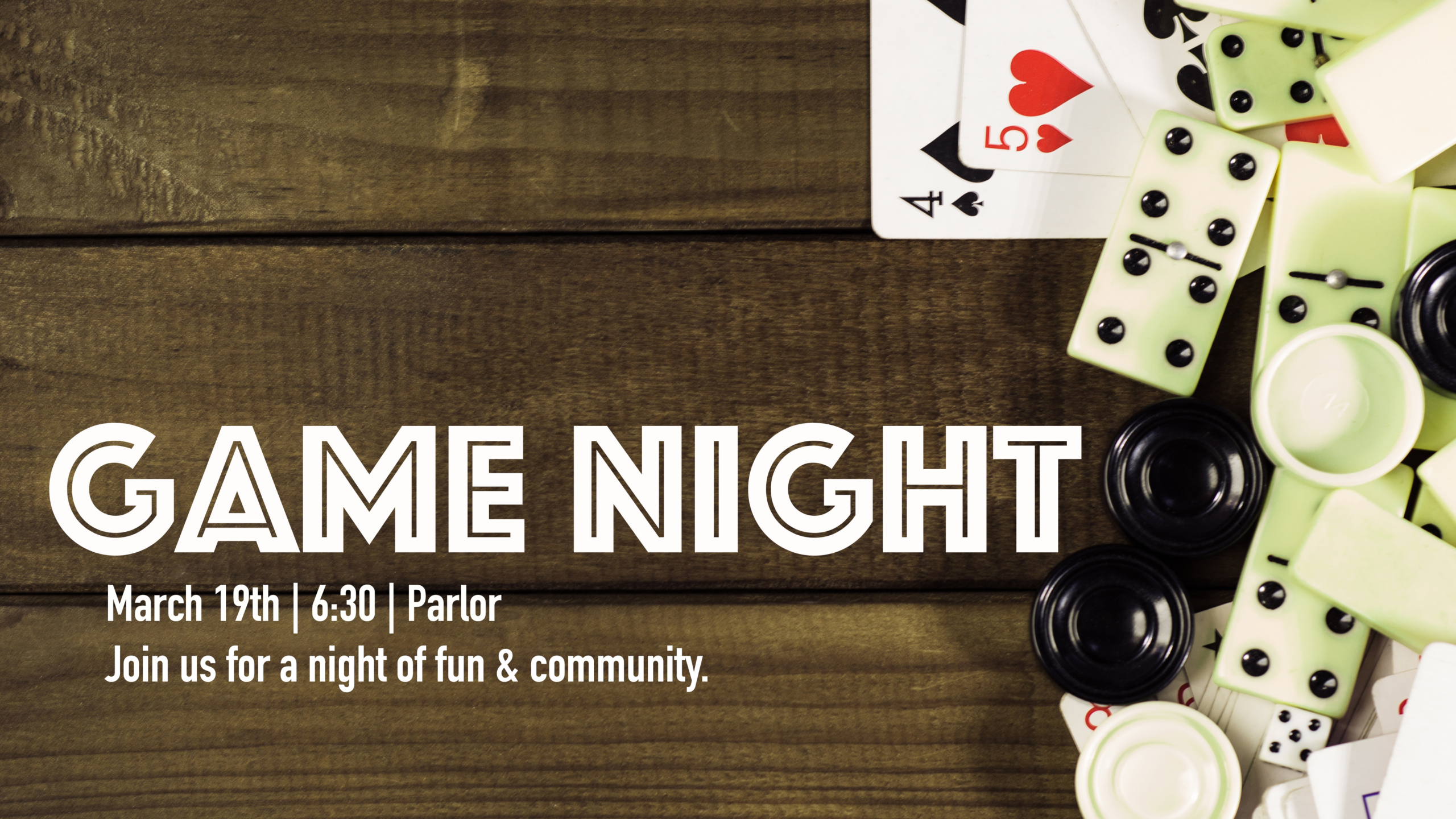 Game Night - March