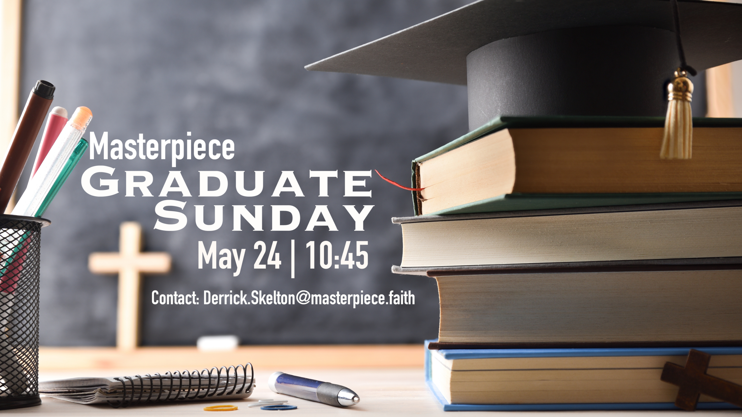 graduate Sunday banner